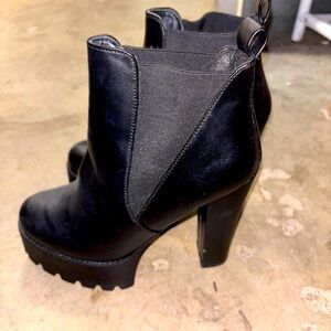 Platform booties